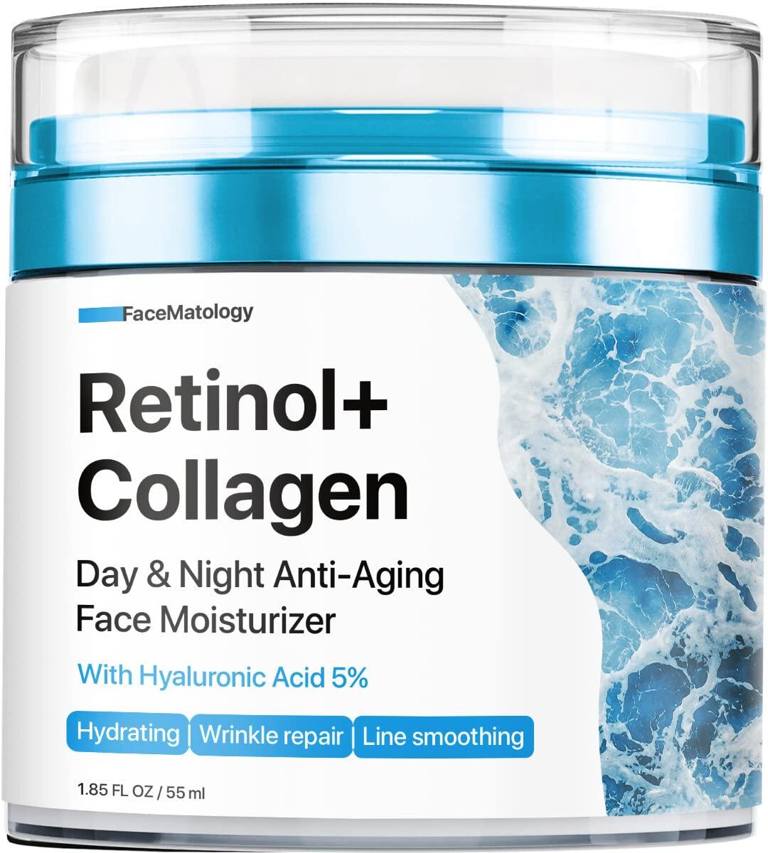 Face Moisturizer Retinol Cream Men and Women Anti Aging Face Cream