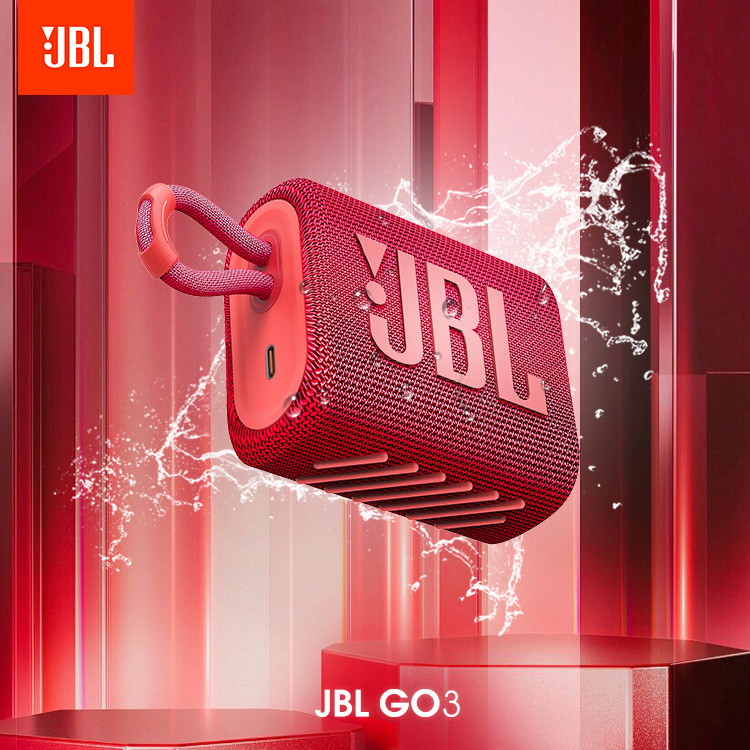 JBL GO 3 Waterproof Wireless Sport Bluetooth Stereo Speaker