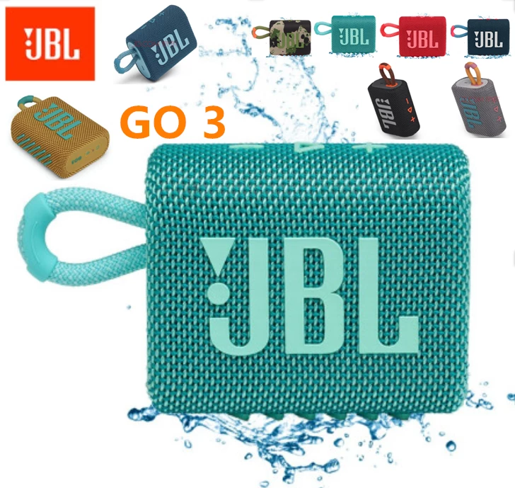 JBL GO 3 Waterproof Wireless Sport Bluetooth Stereo Speaker
