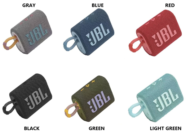 JBL GO 3 Waterproof Wireless Sport Bluetooth Stereo Speaker