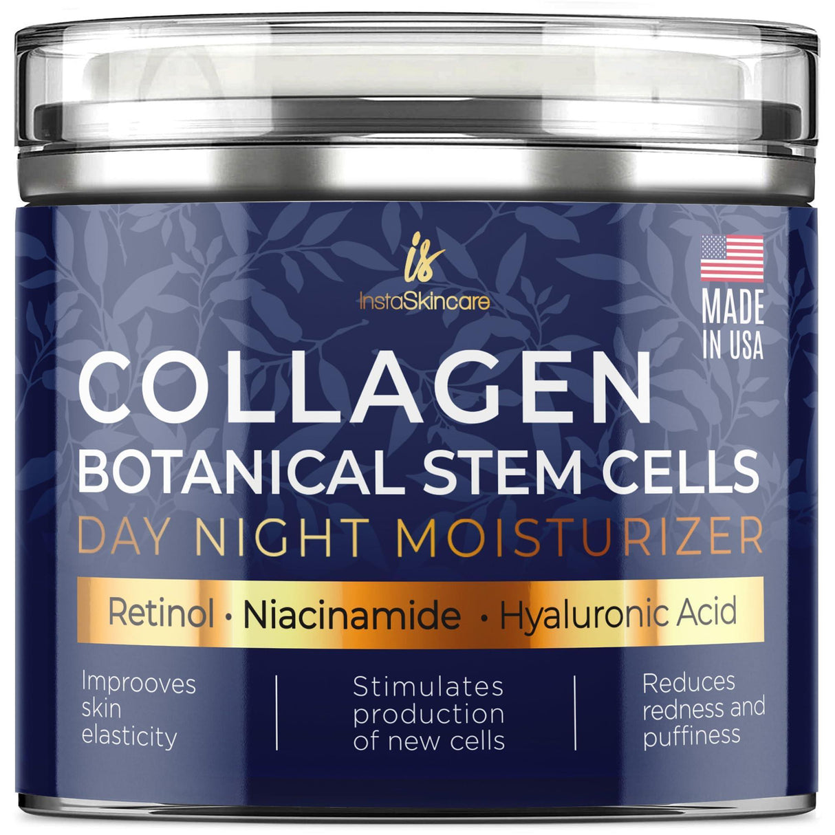 Advanced Collagen Retinol Stem Cell Cream for Skin | Anti Aging Day & Night