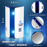 Ultrasonic Pest Repeller Plug in   Electronic Insect Control Defender