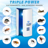 Ultrasonic Pest Repeller Plug in   Electronic Insect Control Defender