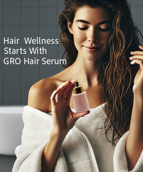 GRO Hair Growth Serum For Longer Denser And Healthier Hair